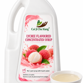 Cai Ji Cha Xiang Lychee Flavoured Concentrated Syrup – 1 kg